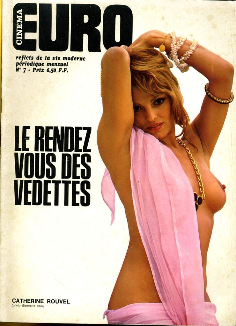 EURO CINEMA magazine side cover Issue 7 March/April 1973