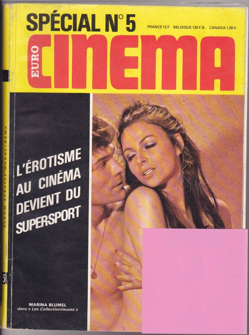 EURO CINEMA magazine side cover  Special # 5  