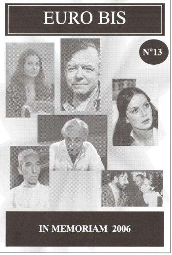EURO BIS magazine side cover Issue 13  