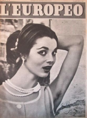 L EUROPEO magazine side cover Issue 16 18 April 1954
