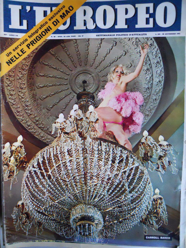 L EUROPEO magazine side cover 29 November 1964