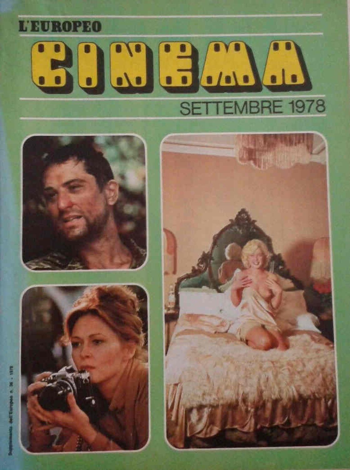 EUROPEO CINEMA | L magazine side cover September 1978