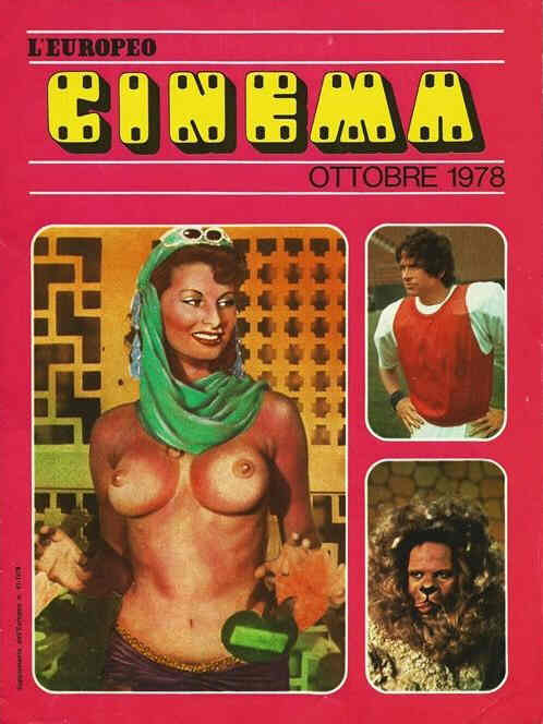 EUROPEO CINEMA | L magazine side cover October 1978