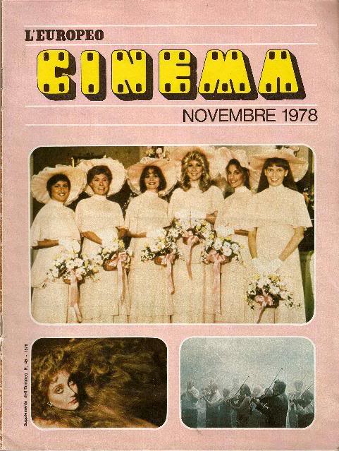 EUROPEO CINEMA | L magazine side cover November 1978