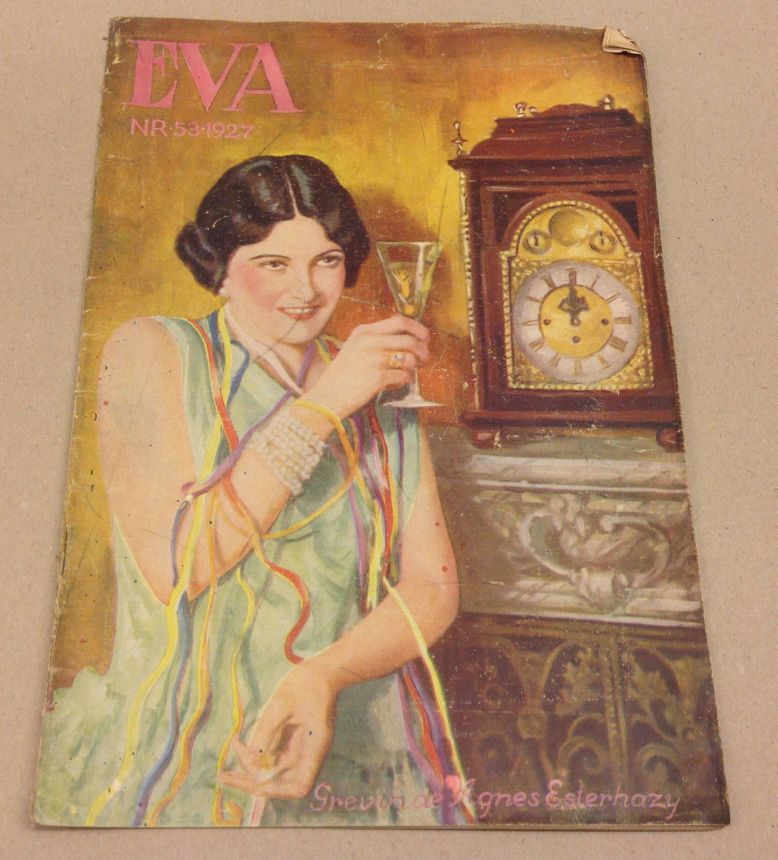 EVA magazine side cover Issue 53   1927