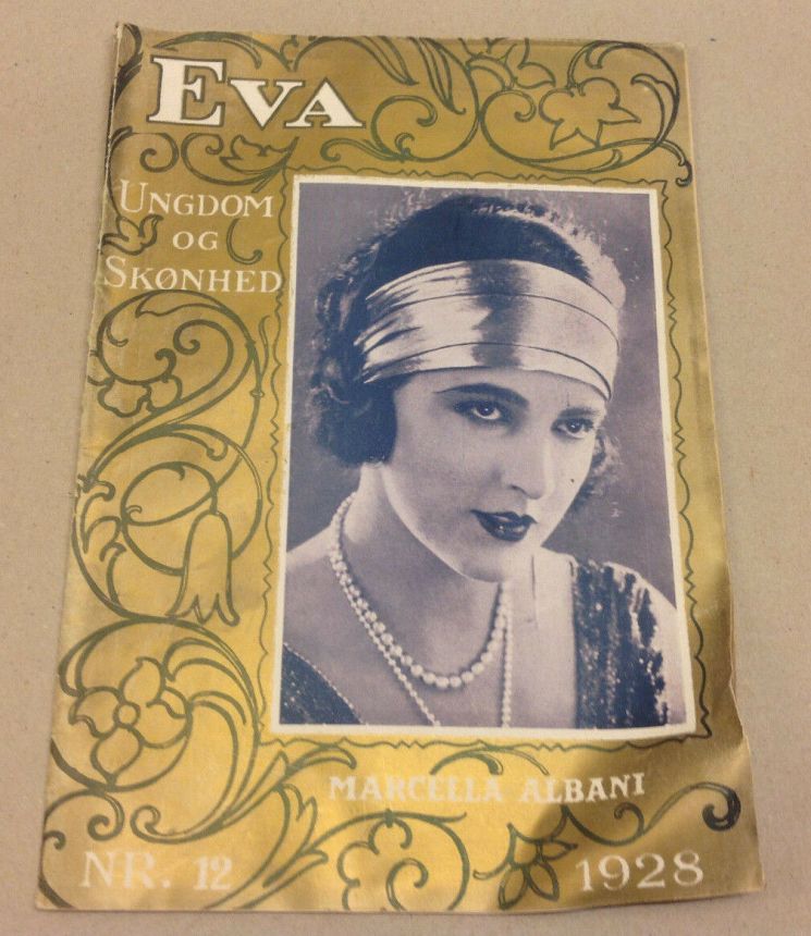 EVA magazine side cover Issue 12   1928