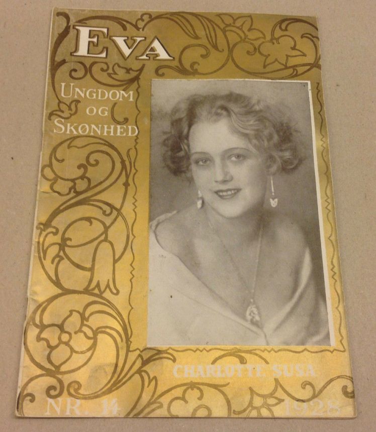 EVA magazine side cover Issue 14   1928