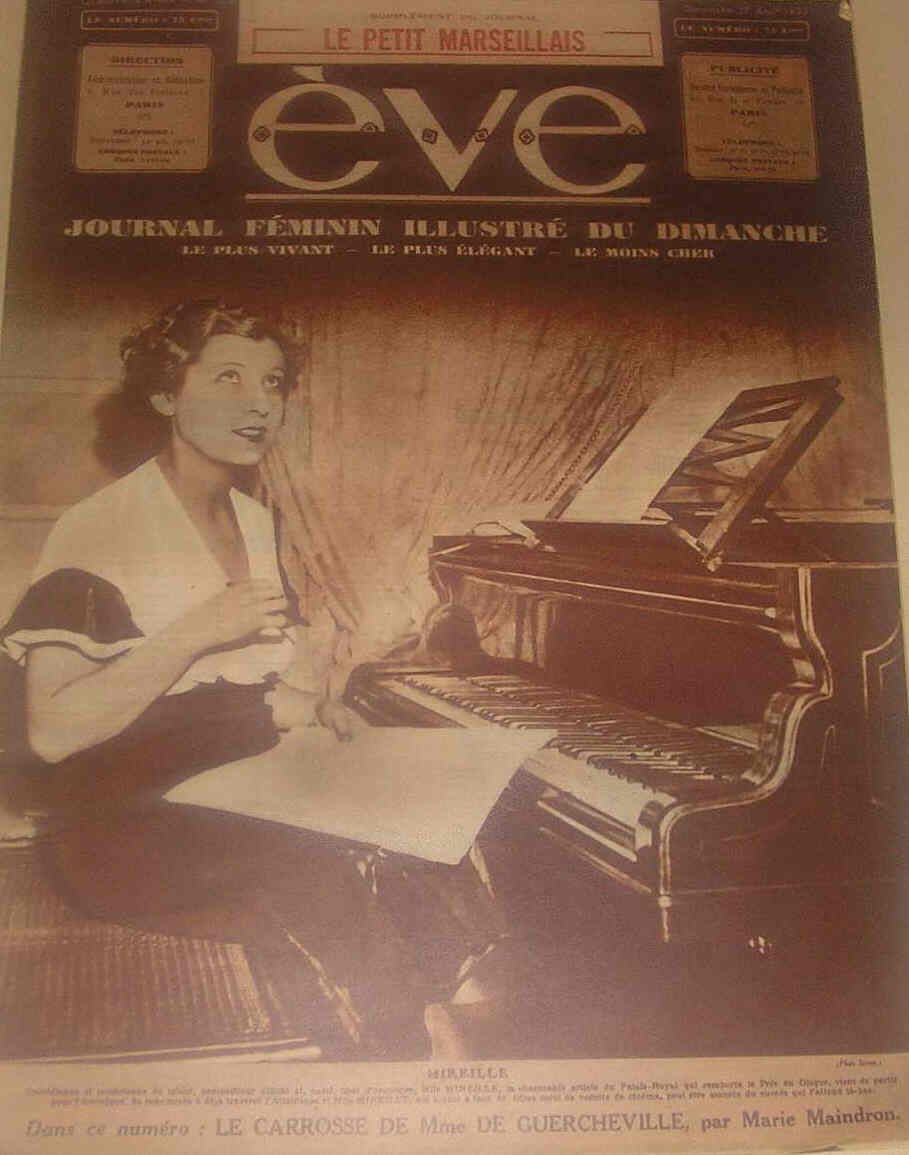 EVE  magazine side cover Issue 674 27 August 1933