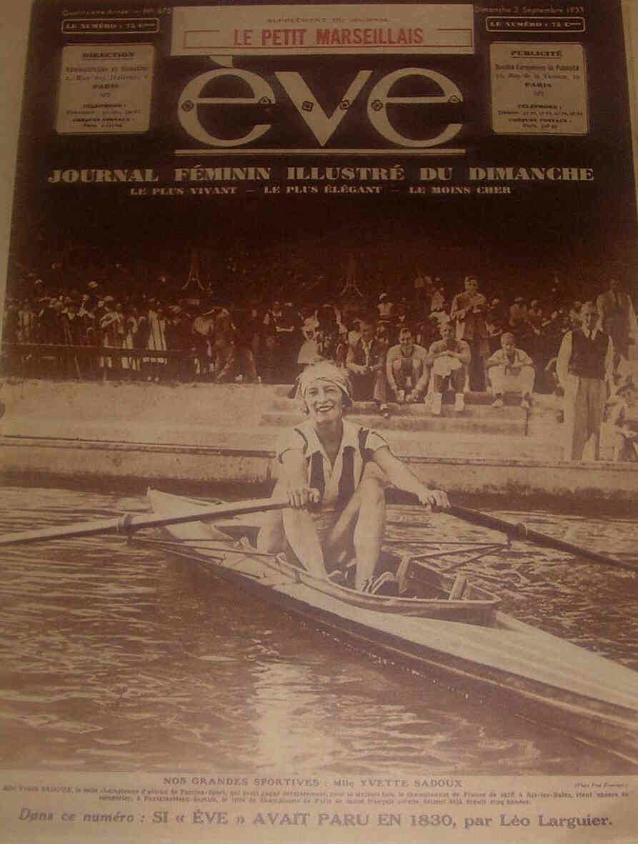 EVE  magazine side cover Issue 675 3 September 1933