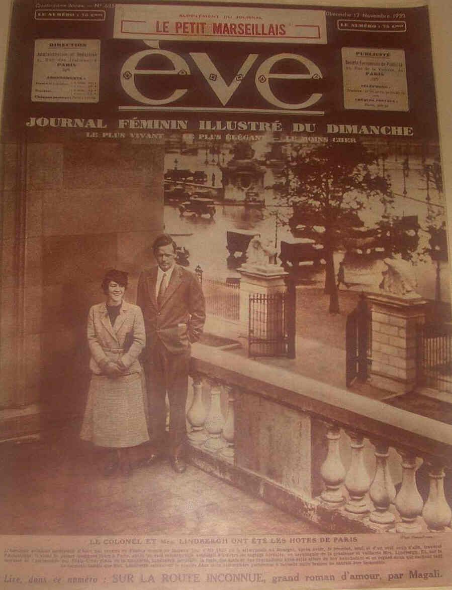EVE  magazine side cover Issue 685 12 November 1933