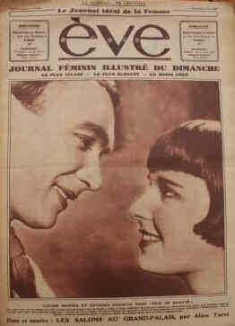 EVE  magazine side cover Issue 506 8 June 1930