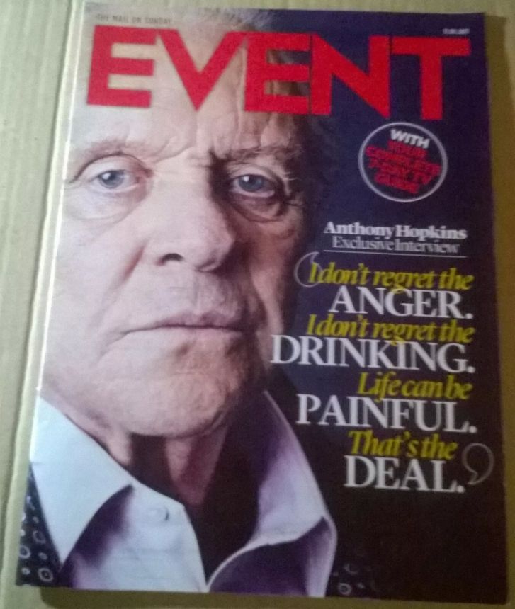 MAIL ON SUNDAY EVENT magazine side cover 11 June 2017