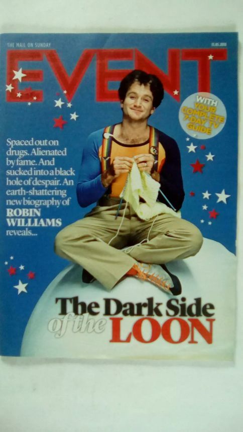 MAIL ON SUNDAY EVENT magazine side cover 13 May 2018
