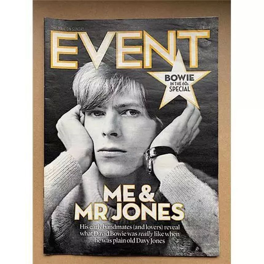 MAIL ON SUNDAY EVENT magazine side cover 30 December 2018