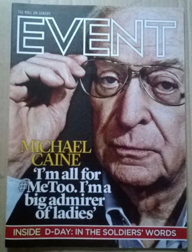 MAIL ON SUNDAY EVENT magazine side cover 2 June 2019