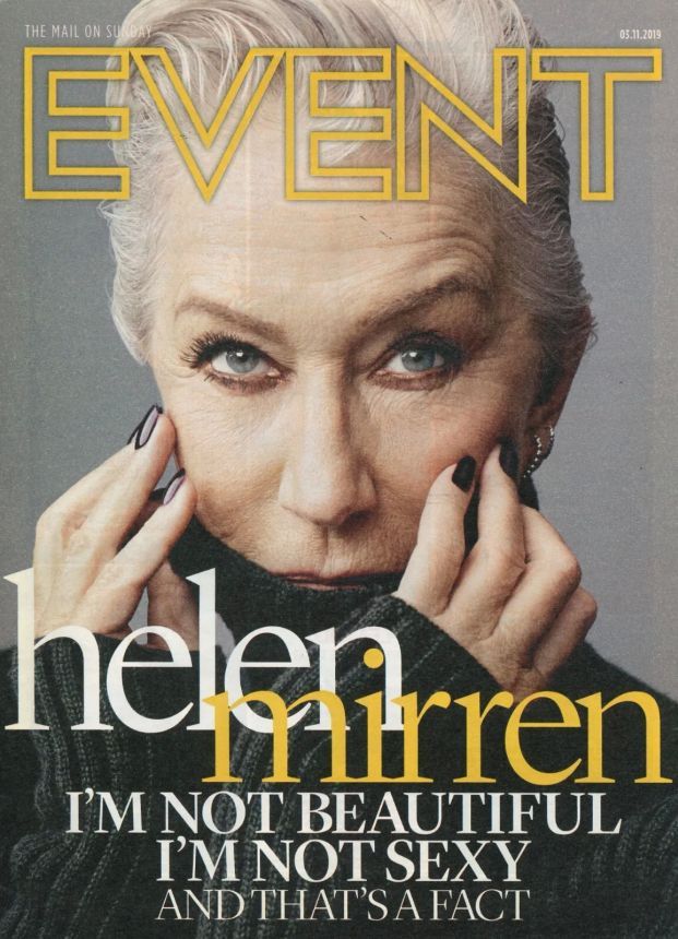 MAIL ON SUNDAY EVENT magazine side cover 3 November 2019