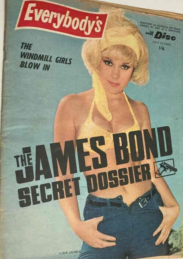 EVERYBODYS magazine side cover 21 July 1965
