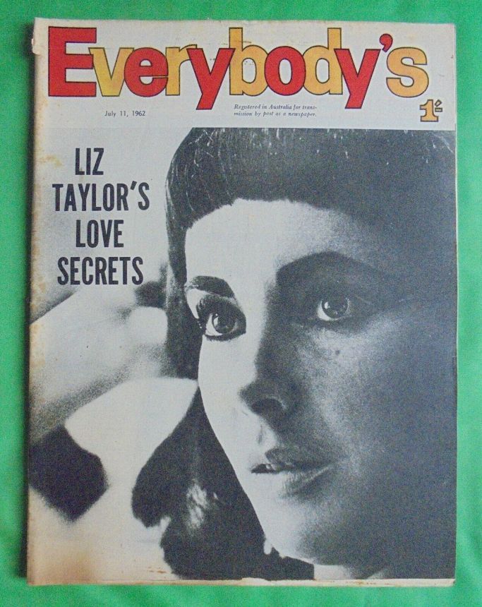 EVERYBODYS magazine side cover 11 July 1962