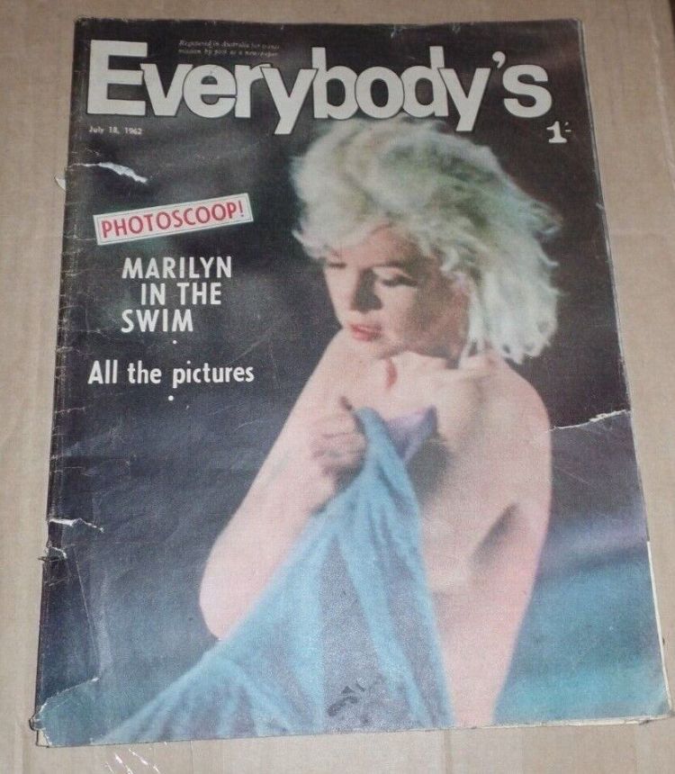 EVERYBODYS magazine side cover 18 July 1962