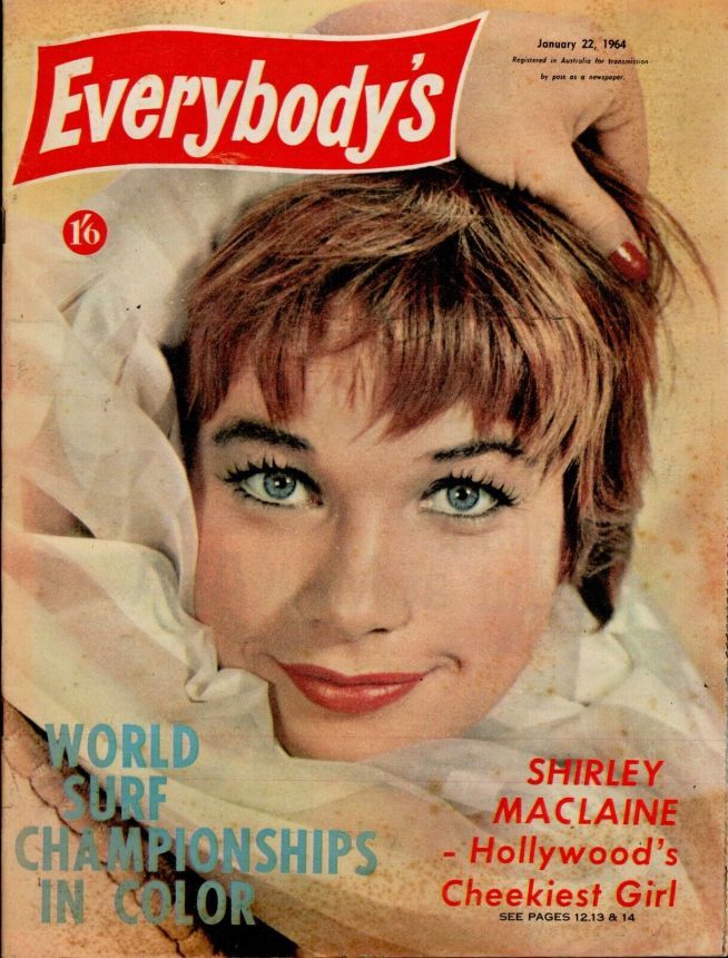 EVERYBODYS magazine side cover 22 January 1964