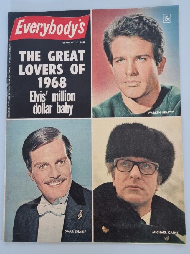 EVERYBODYS magazine side cover 21 February 1968