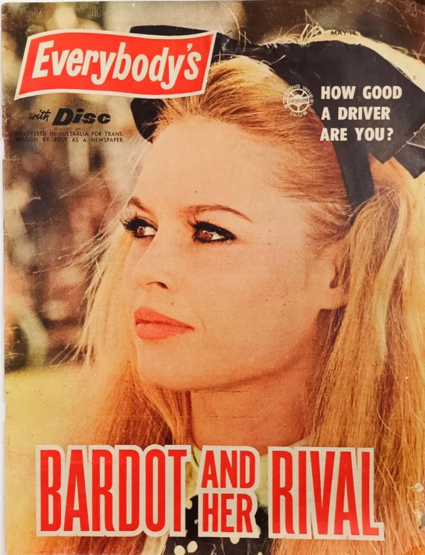 EVERYBODYS magazine side cover 19 May 1965