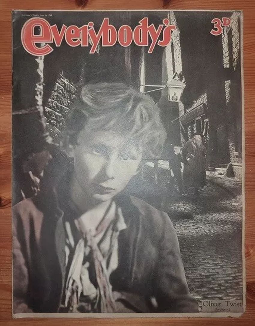EVERYBODYS UK magazine side cover 26 June 1948
