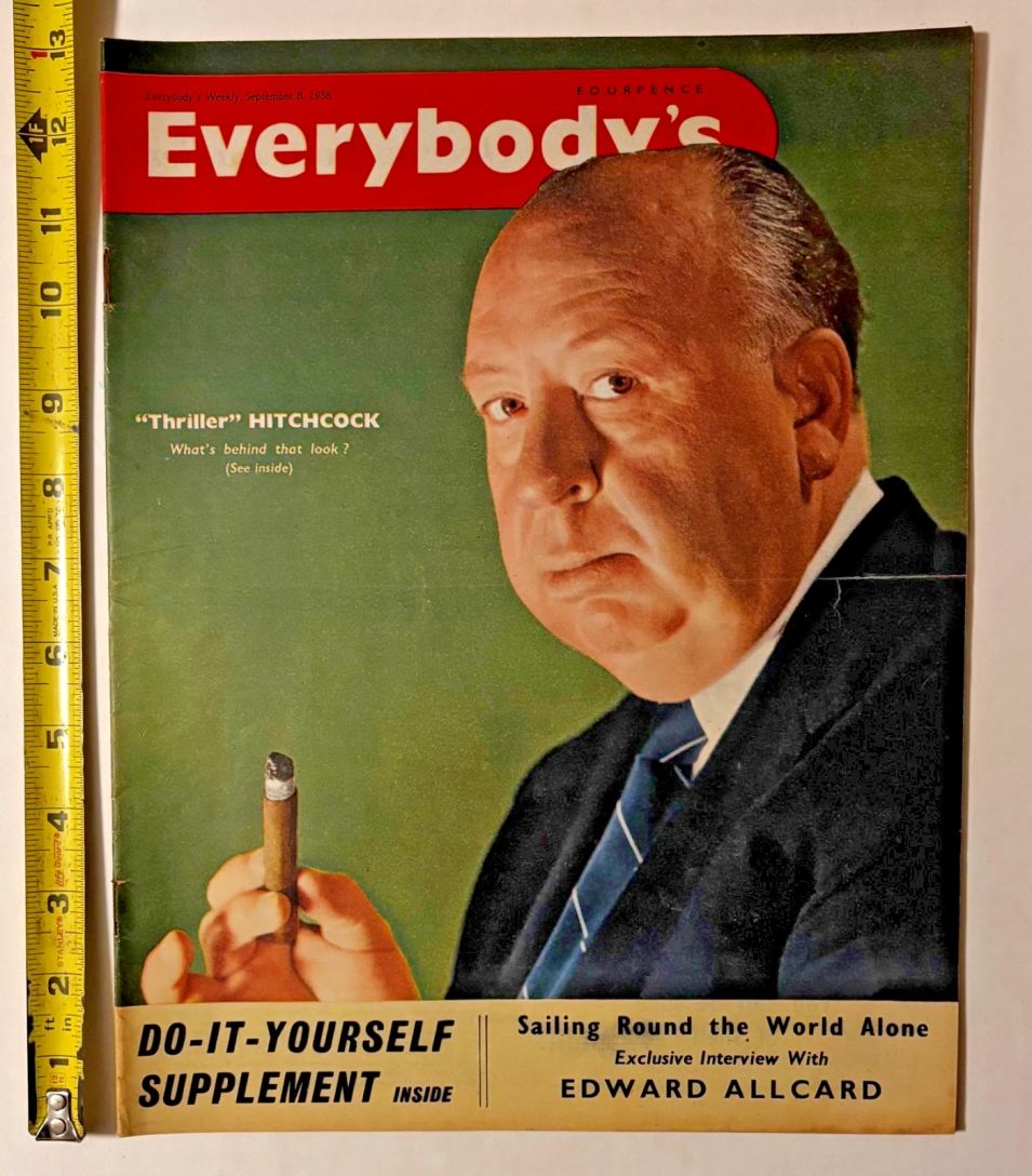 EVERYBODYS UK magazine side cover 8 September 1956