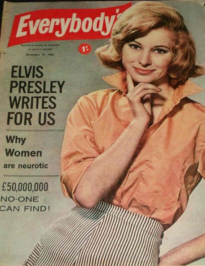 EVERYBODYS magazine side cover 19 December 1962