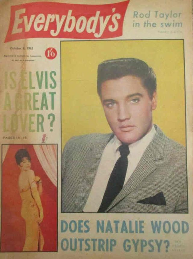 EVERYBODYS magazine side cover 9 October 1963