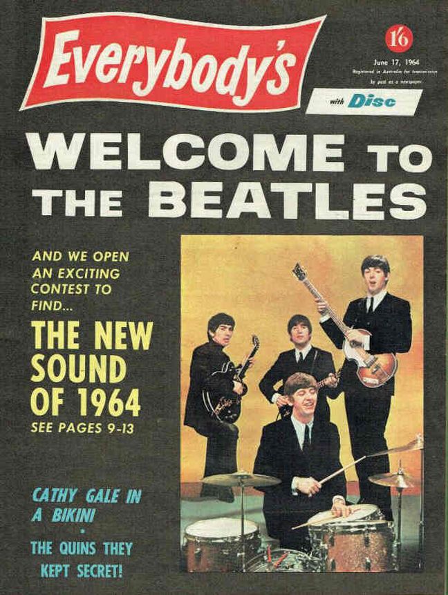 EVERYBODYS magazine side cover 17 June 1964