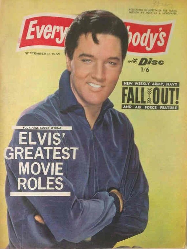 EVERYBODYS magazine side cover 8 September 1965