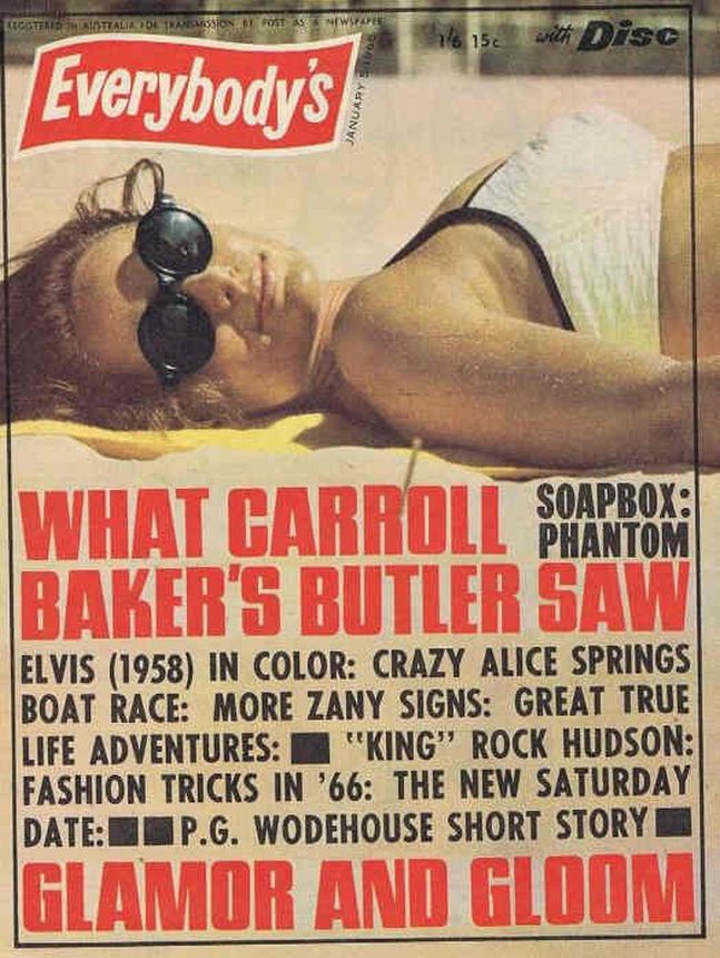 EVERYBODYS magazine side cover 5 January 1966