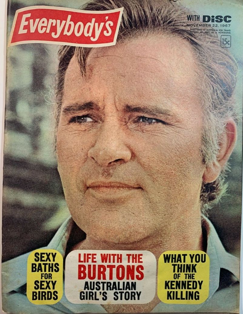 EVERYBODYS magazine side cover 22 November 1967