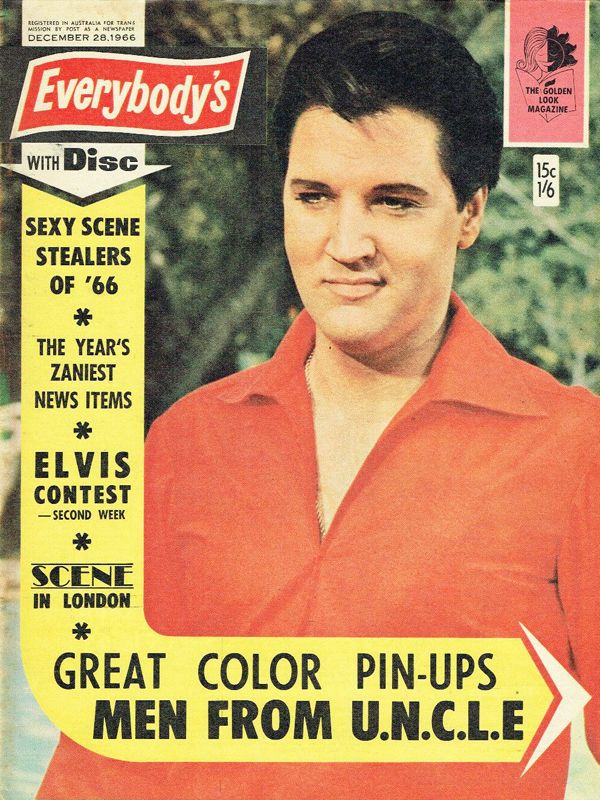 EVERYBODYS magazine side cover 28 December 1966