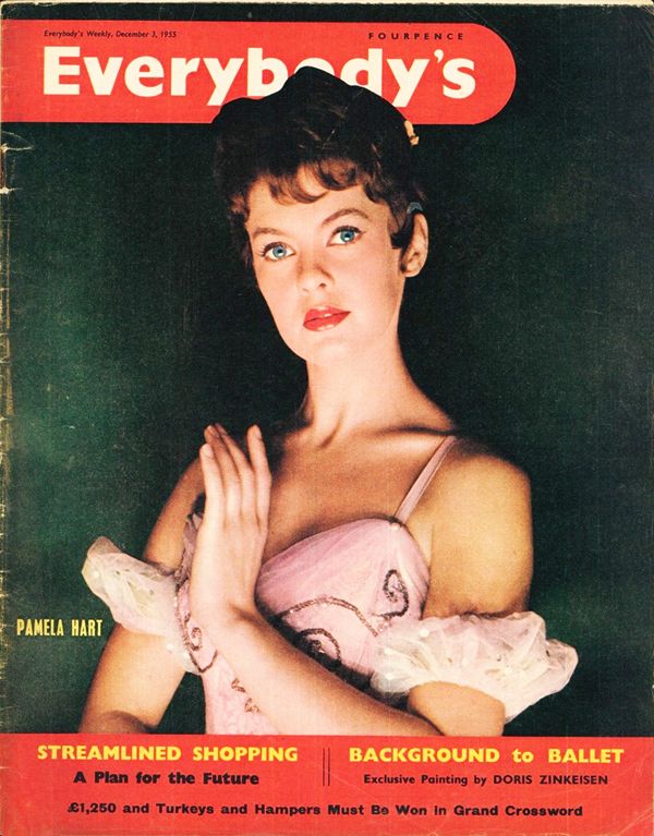 EVERYBODYS UK magazine side cover 3 December 1955