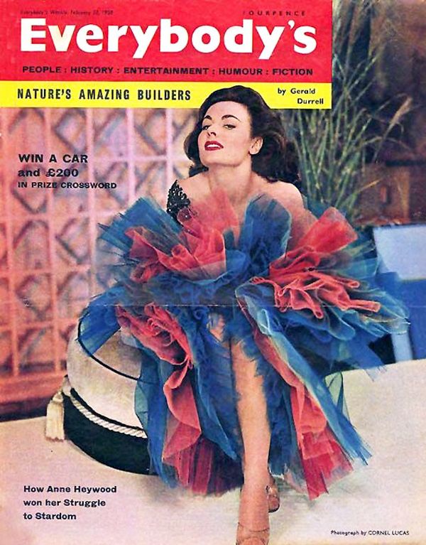 EVERYBODYS UK magazine side cover 22 February 1958
