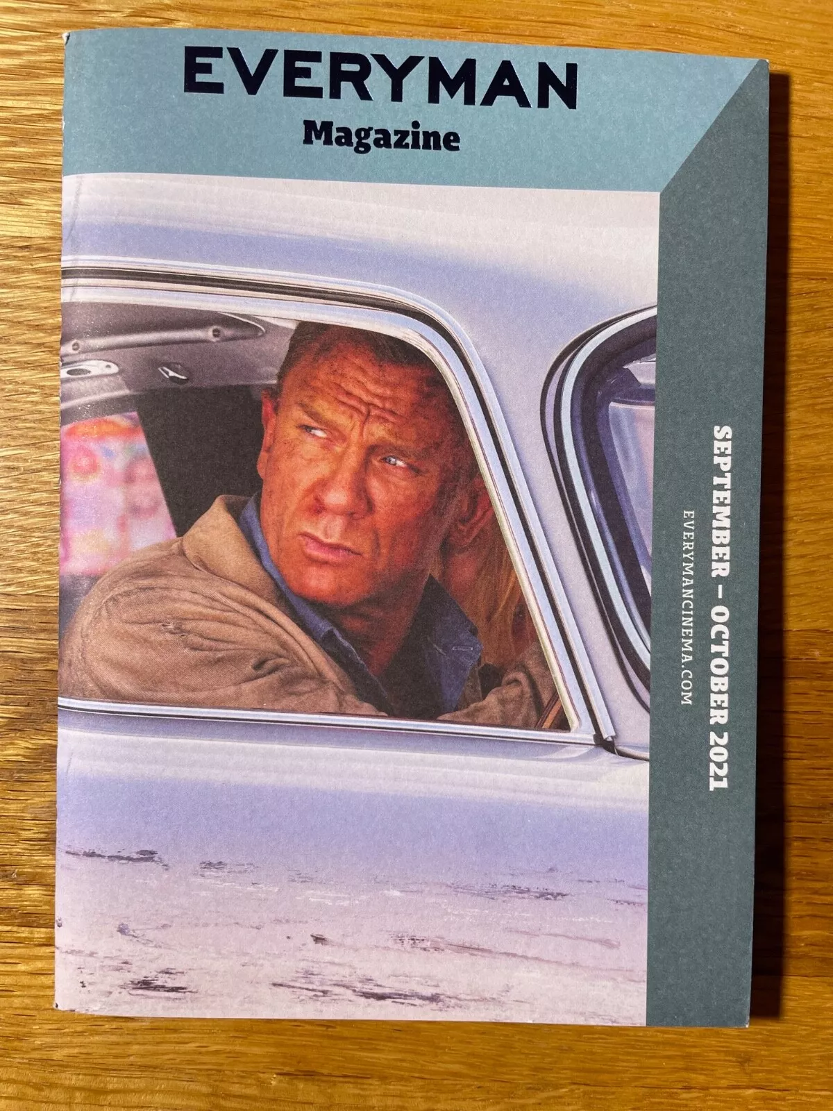 EVERYMAN MAGAZINE magazine side cover  September/October 2021