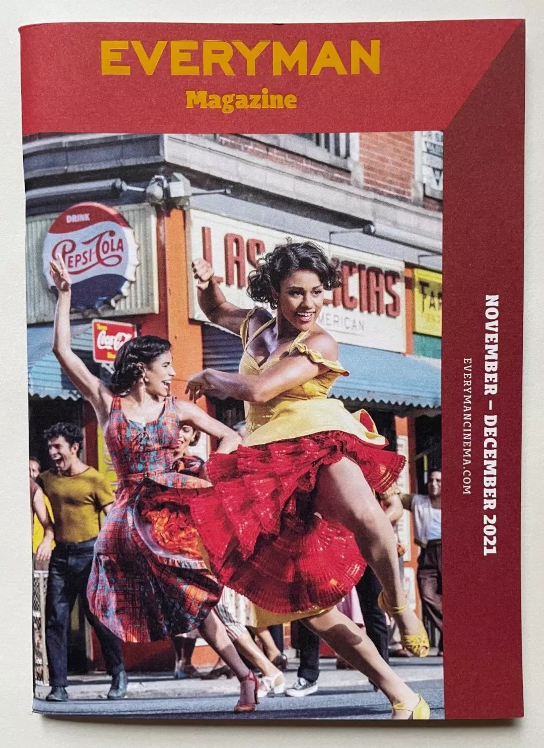EVERYMAN MAGAZINE magazine side cover  November/December 2021