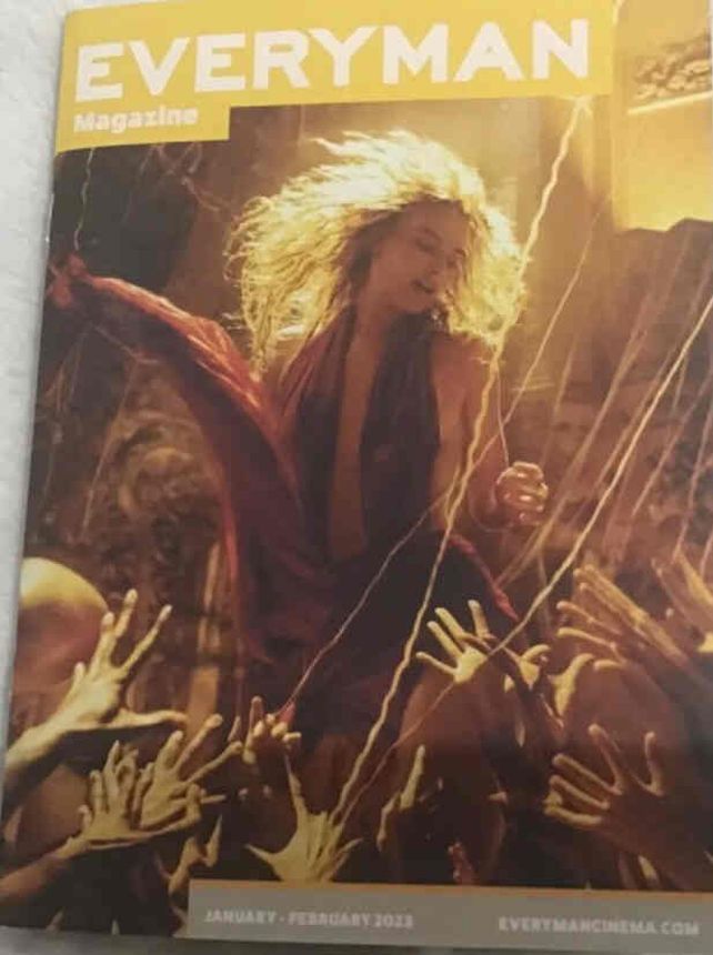 EVERYMAN MAGAZINE magazine side cover  January/February 2023