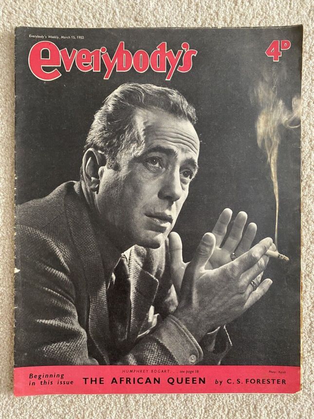 EVERYBODYS UK magazine side cover 15 March 1952