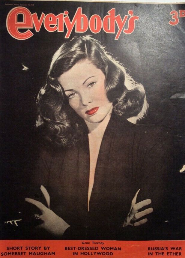 EVERYBODYS UK magazine side cover 10 September 1949
