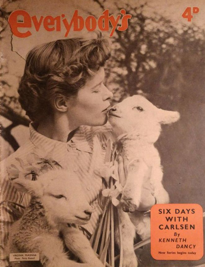 EVERYBODYS UK magazine side cover 29 March 1952