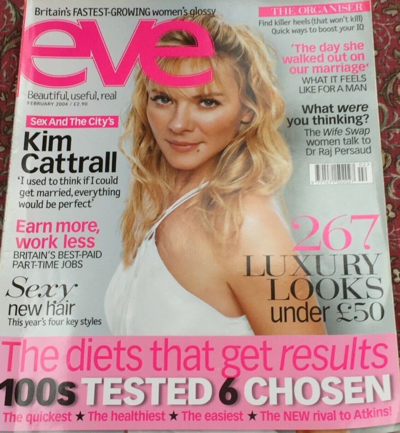 EVE 2000S UK magazine side cover  February 2004