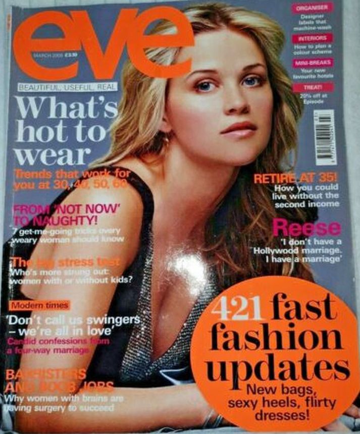 EVE 2000S UK magazine side cover  March 2006