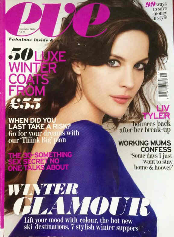 EVE 2000S UK magazine side cover  November 2008