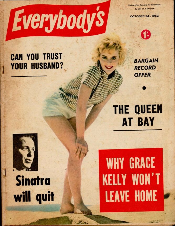 EVERYBODYS magazine side cover 24 October 1962