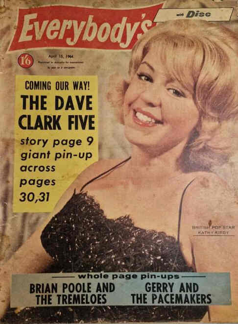 EVERYBODYS magazine side cover 15 April 1964