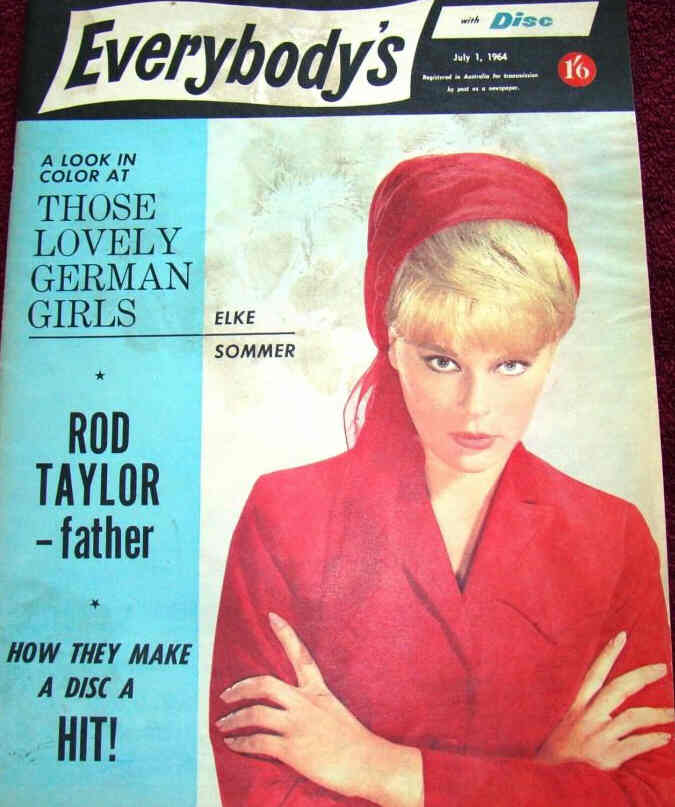 EVERYBODYS magazine side cover 1 July 1964