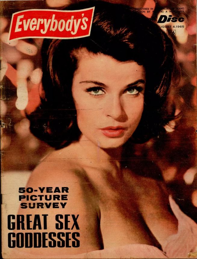 EVERYBODYS magazine side cover 4 August 1965